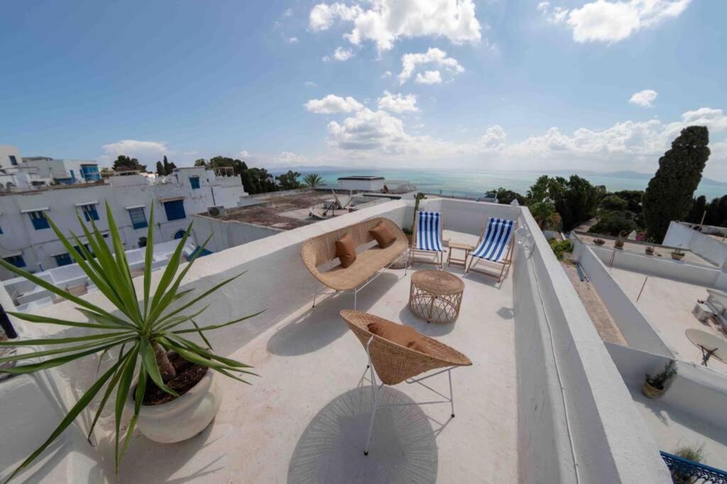 Charming Villa In The Heart Of Sidi Bousaid Sidi Bou Ali Kültér fotó